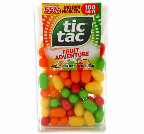 TIC TAC FRUIT ADVENTURE