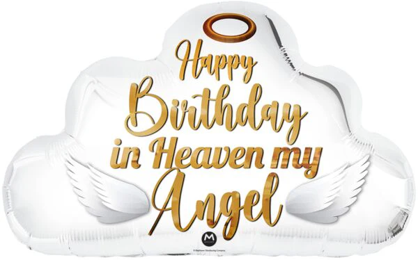 549 28" Happy Birthday in Heaven