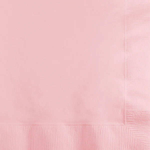Classic Pink 2ply Beverage Napkins
