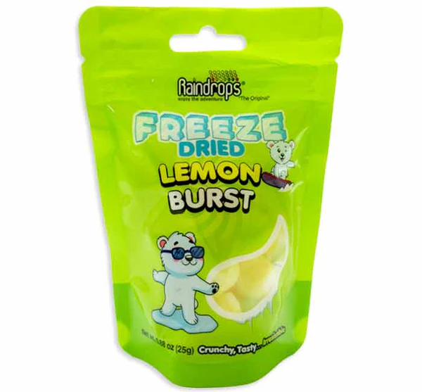 RAINDROPS MINI FREEZE DRIED LEMON BURSTS