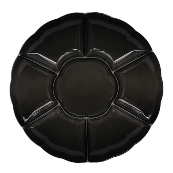 7 SECTIONAL TRAYS 16″ BLACK