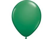 Qualatex Solid Color Standard Helium Quality Green 11 Latex Balloons 100 CT