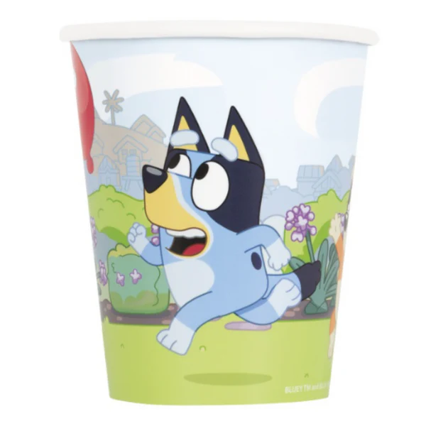 Bluey 9oz Paper Cups8ct