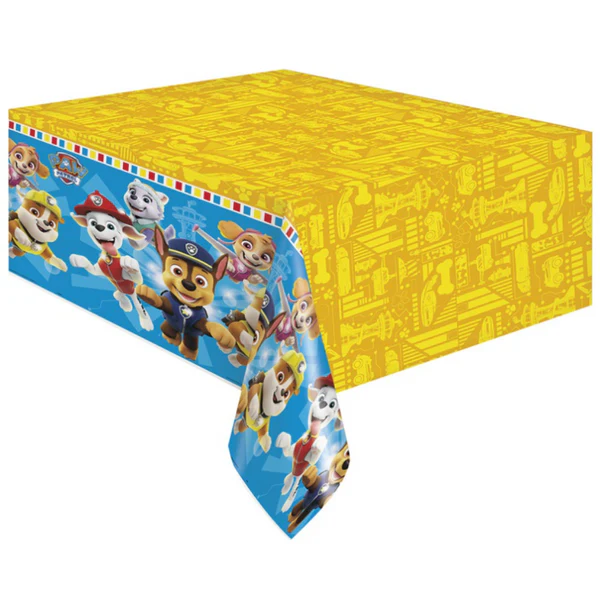 Paw Patrol Rectangular Plastic Table Cover54" x 84"