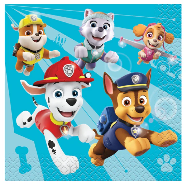 Paw Patrol Beverage Napkins16ct