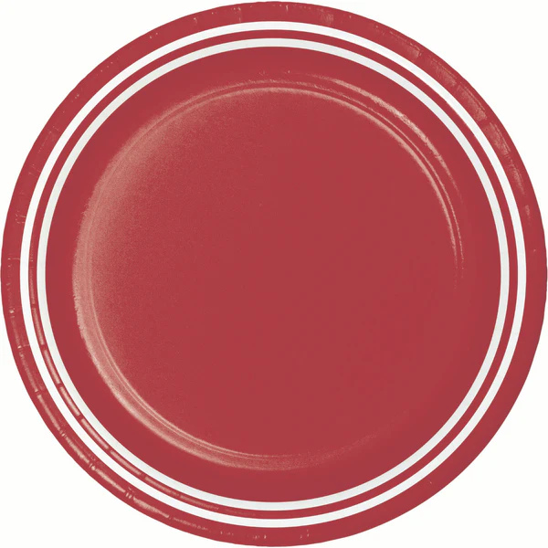 Dinner Plate Classic Red