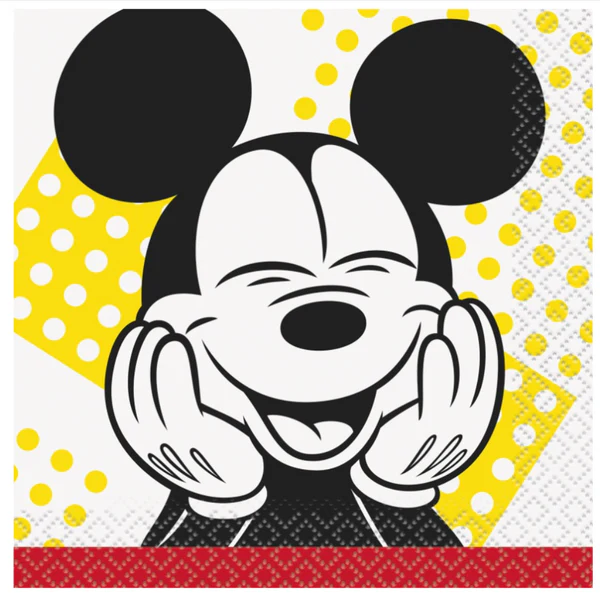Disney Mickey Mouse Beverage Napkins16ct