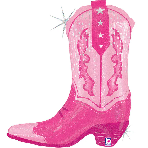 295 29" Pink Cowgirl Boot
