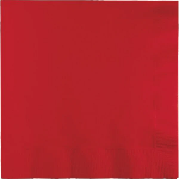2Ply Lunch Nap - Classic Red