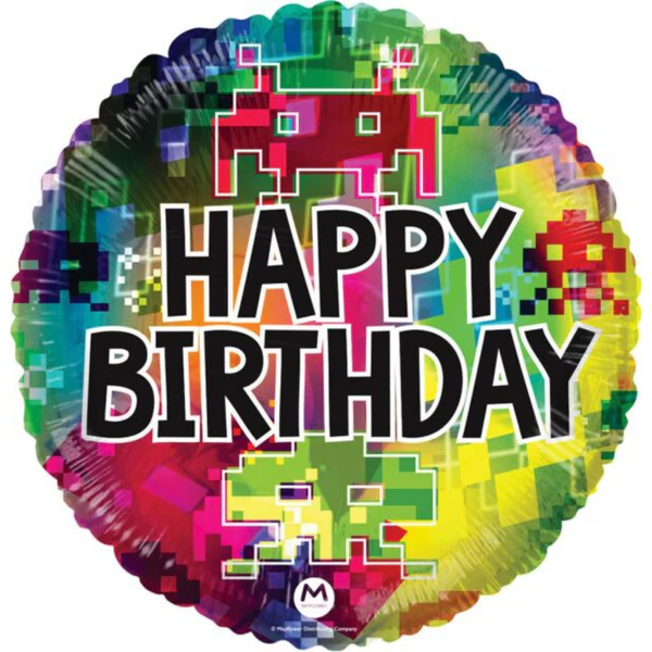 201 17" Happy Birthday Gamer