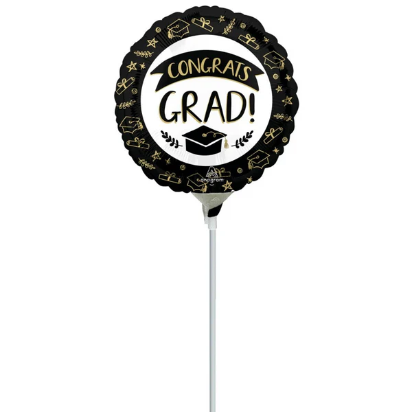 9" Sketched Congrats Grad