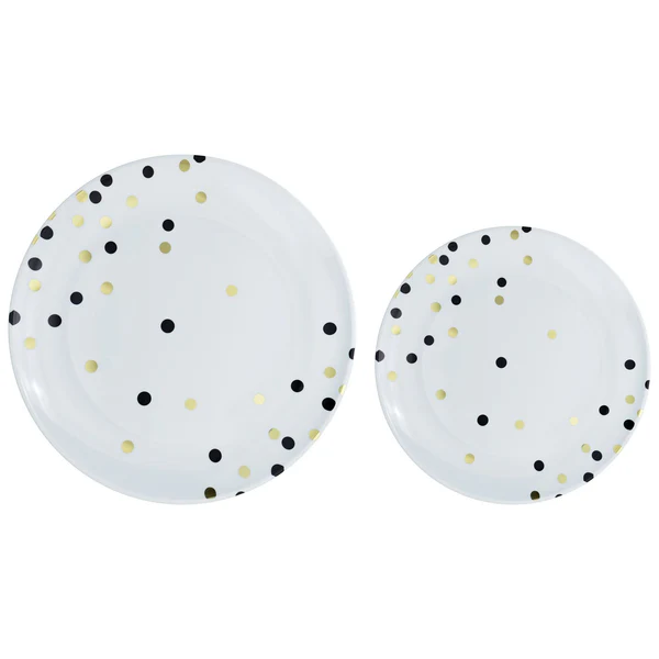Jet Black - Multipack, Hot Stamped Plastic Plates