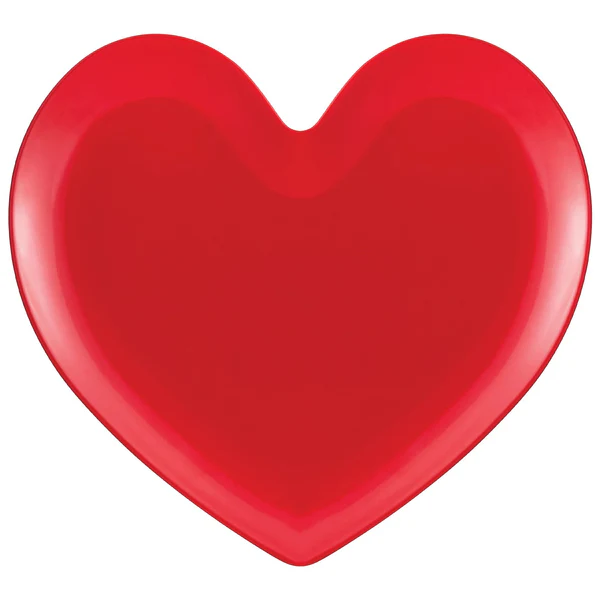 Heart Shaped Melamine Plate