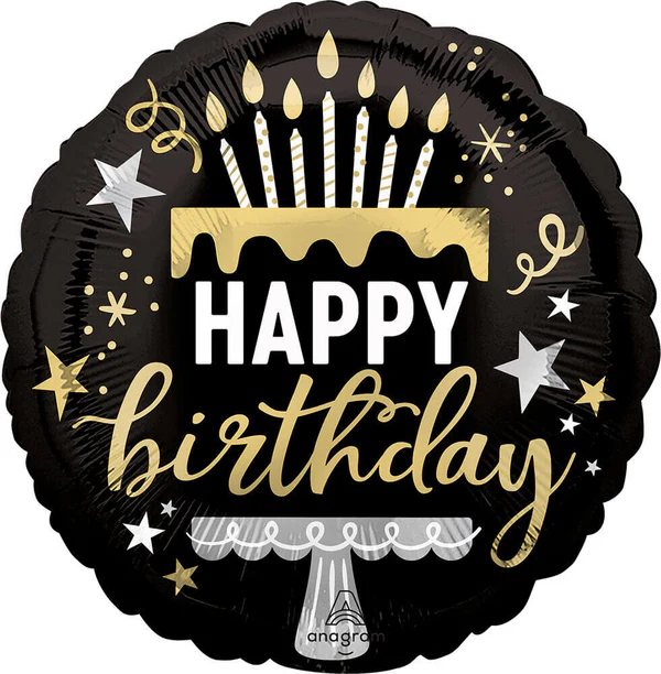 438 17" Birthday Surprise Foil Balloon