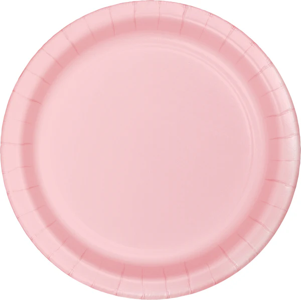 Classic Pink Luncheon Plates
