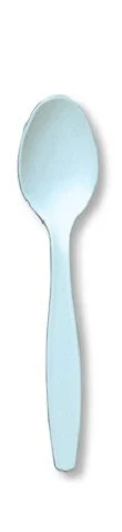 Reusable Party Spoons - 6.75" - Pastel Blue - Club Pack of 288