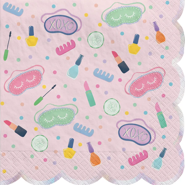 Spa Party Lunch Napkins