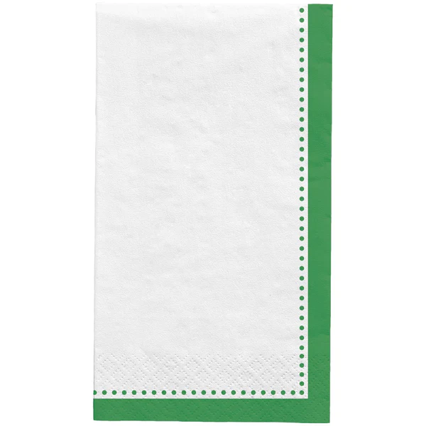 Festive Green Premium Buffet Napkins