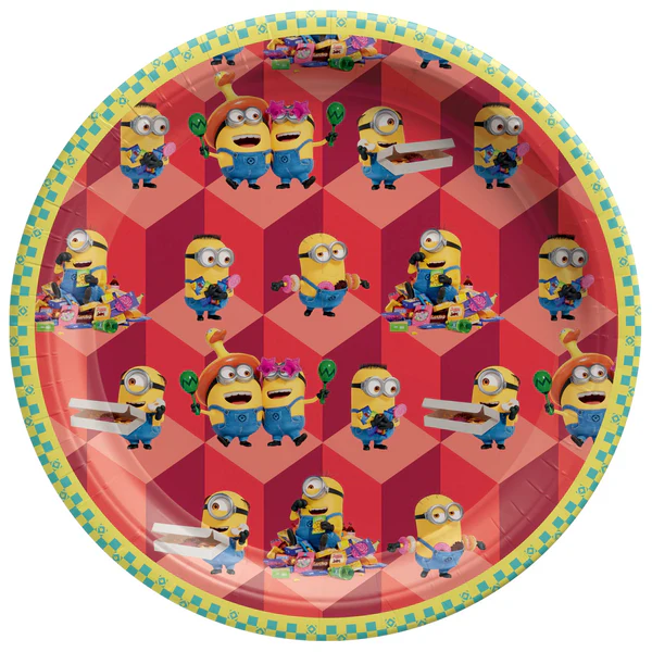 Despicable Me 7" Round Plates