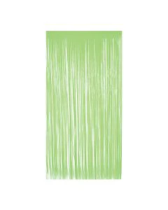 Plastic Fringe Curtain Neon