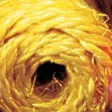 Yellow Braided Snail Bundled Ribbon 3.1" x 280 Yards