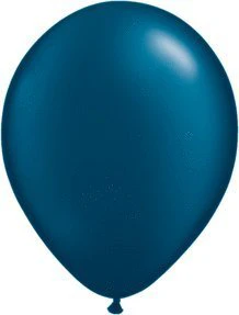 Pioneer Balloon Company 100 Count Latex Balloon 11 Pearl Midnight Blue