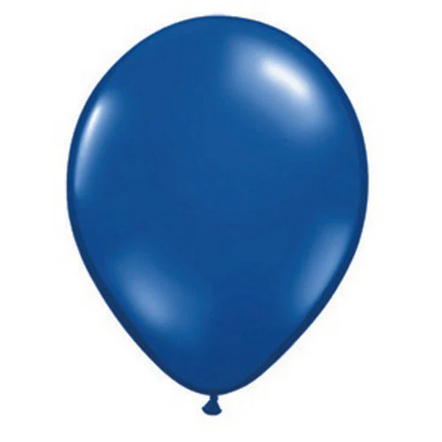 Qualatex 11" Jeweltone Balloons, Sapphire Blue, 100-Pack