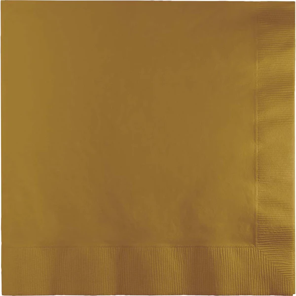 Glittering Gold 2ply Luncheon Napkins