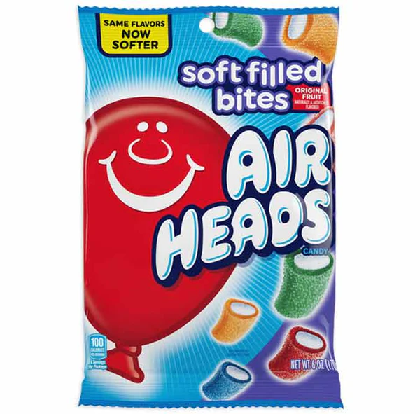 AIRHEADS PEG BAG - SOFT FILLED BITES