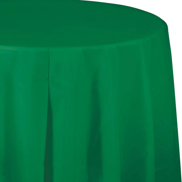 82" Emerald Green Table cover, Octy Round