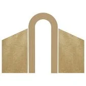 The "Lucy" Chiara 3 Piece Collapsing Wall Panel Set