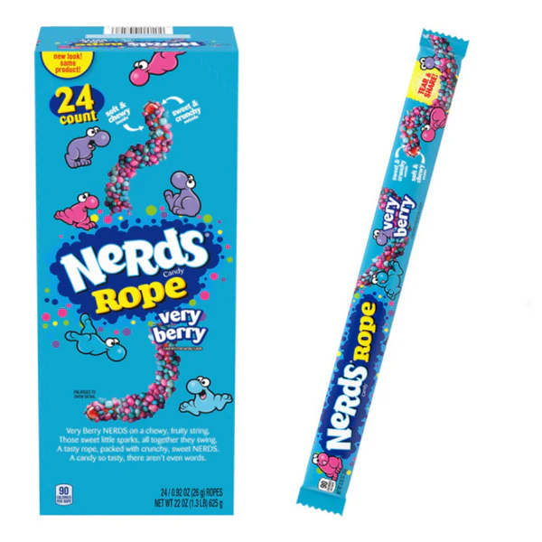 NERDS ROPE IN DISPLAY - VERY BERRY