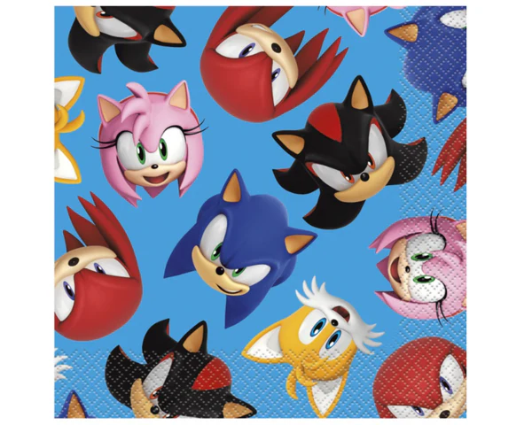 Sonic the Hedgehog Luncheon Napkins16ct