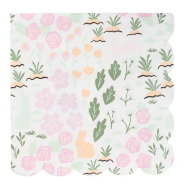 Garden Scatter Paper Cocktail Napkin