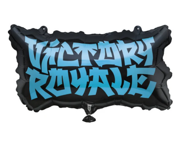 Fortnite Victory Royale Giant Shaped Foil Balloon 22"Packaged