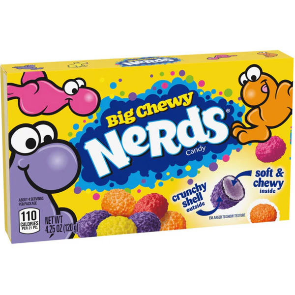 NERDS BIG CHEWY THEATER BOX
