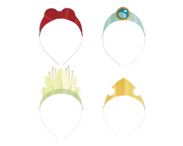 Disney Princess Foil & Paper Headband4ct