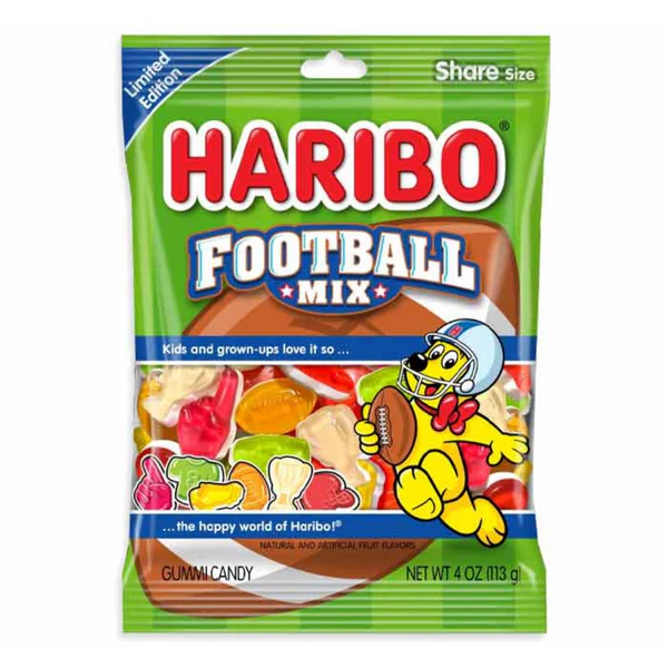 HARIBO PEG BAG - FOOTBALL MIX (LTO)