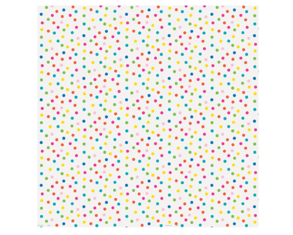 Confetti Cake Birthday Gift Wrap30" x 5 ft