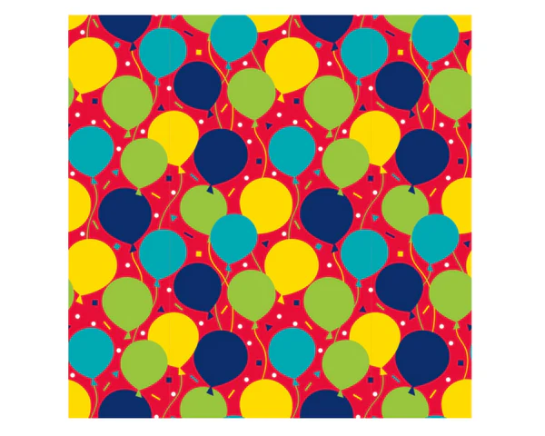 Balloon Party Birthday Gift Wrap30" x 5 ft