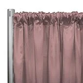 *IFR* 60" Wide Elite Taffeta Drape Panel by Eastern Mills w/ 4"Sewn Rod Pocket - Russ Pink