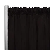 *IFR* 60" Wide Elite Taffeta Drape Panel by Eastern Mills w/ 4"Sewn Rod Pocket - Fudge