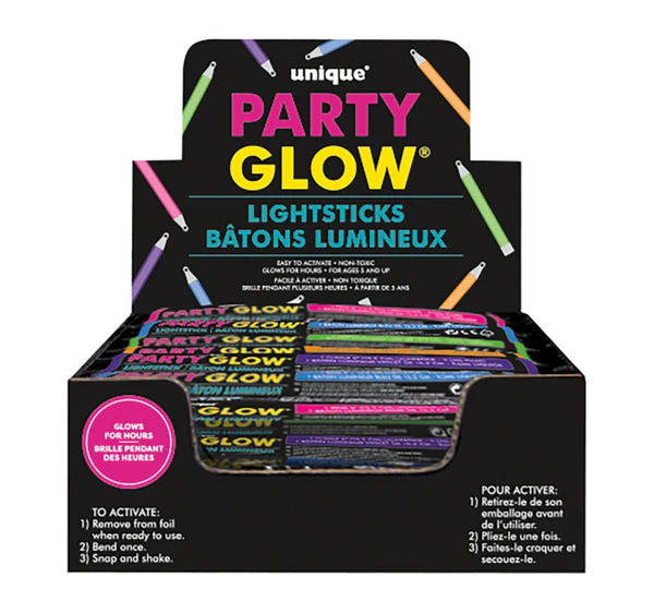 Party Glow Sticks Assorted