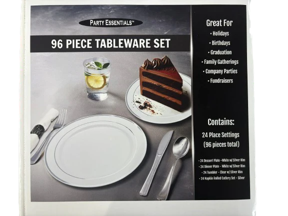 96 pice tablewares set