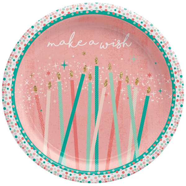 Happy Cake Day Plates