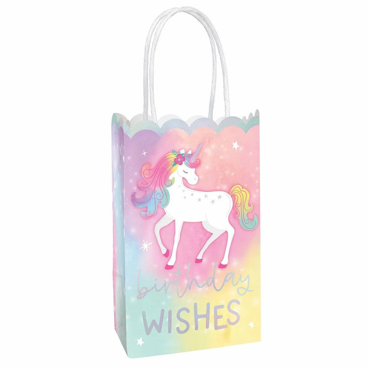 Enchanted Unicorn Paper Bag, 10 Count