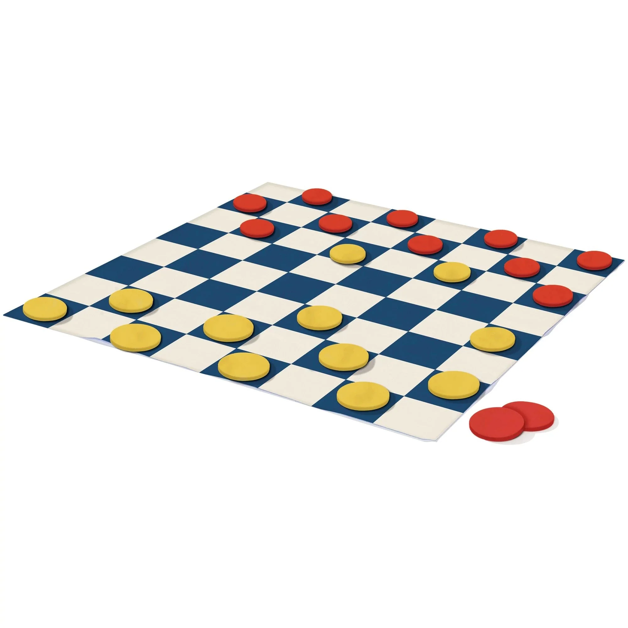 Giant Outdoor Checkers Set, 47 Inches, 1 Count