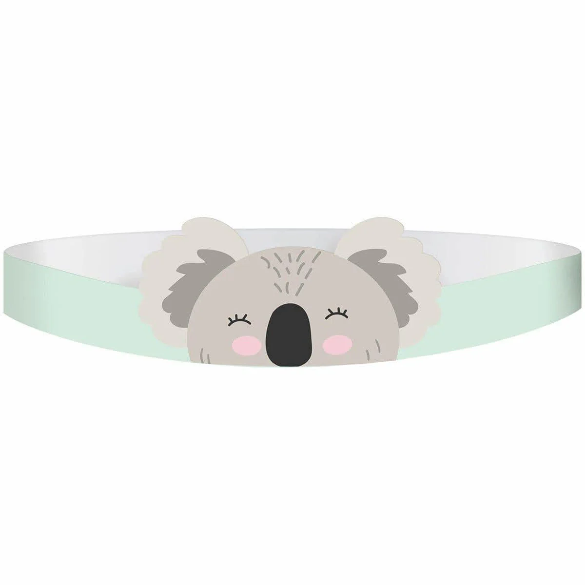 Koala Party Paper Tiara, 8 Count