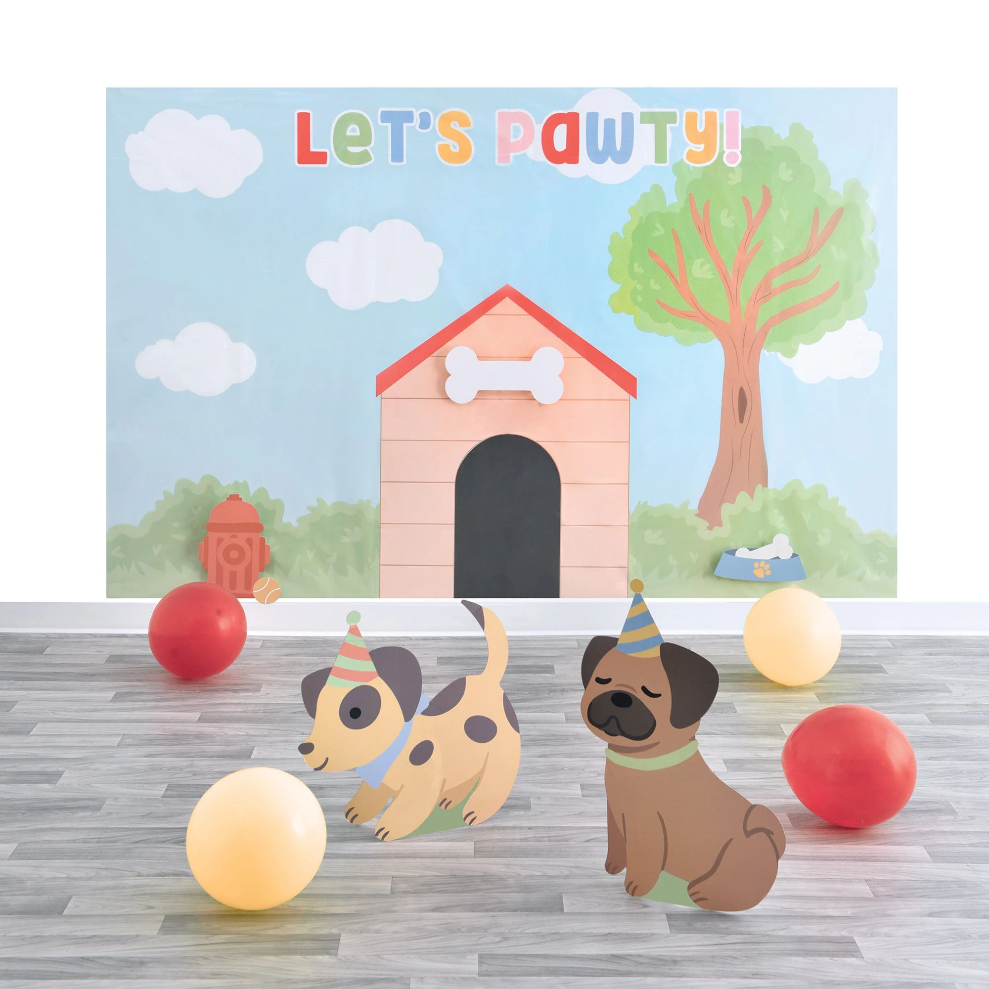 Pawsome Party Scene Setter with Props, 1 Count