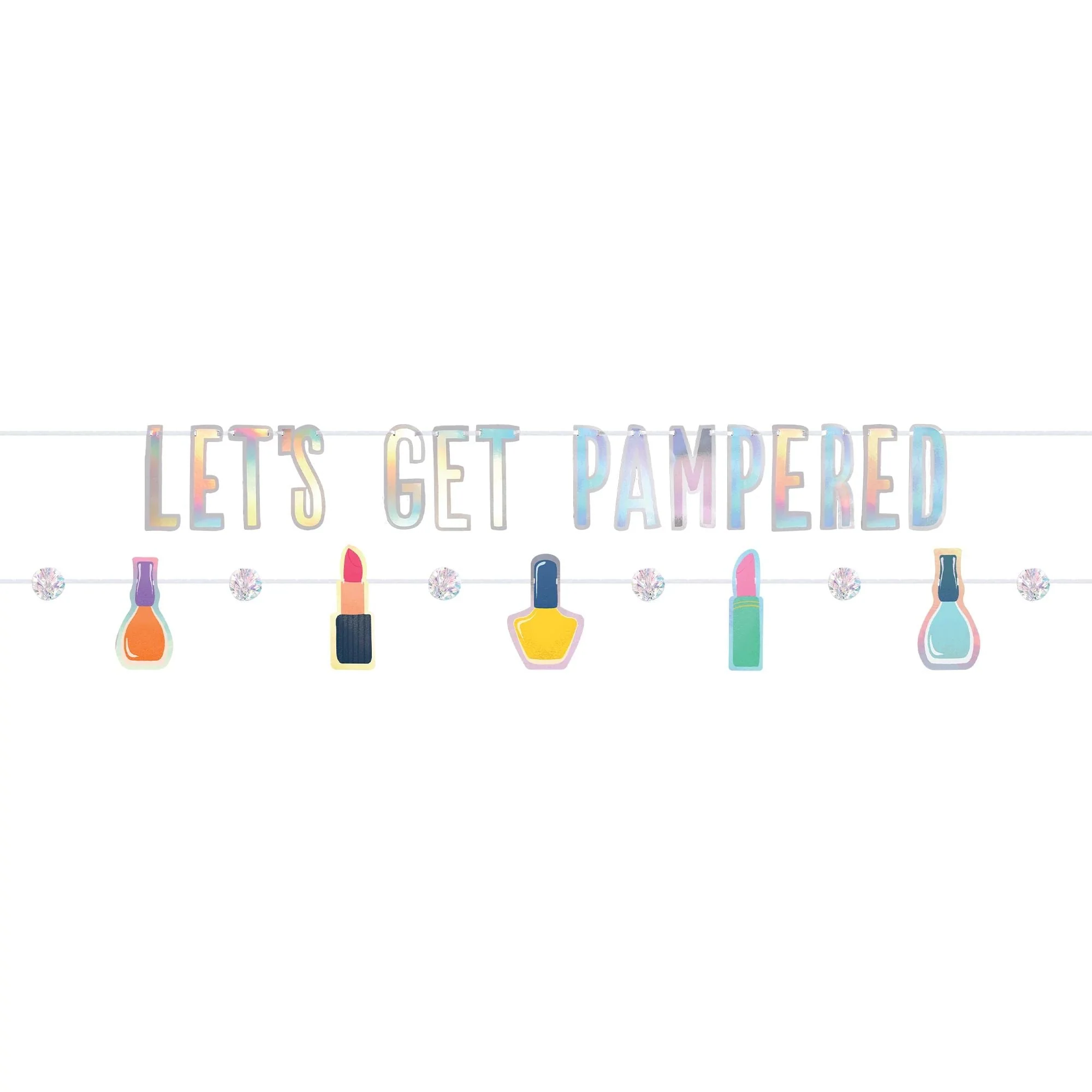 Spa Party Banner Kit, 2 Count